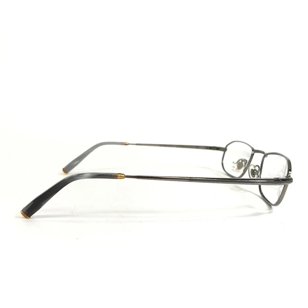 Augar Eyeglasses Frames HT161 GRIS Red Silver 22KT GP Gold Plated 52-20-135